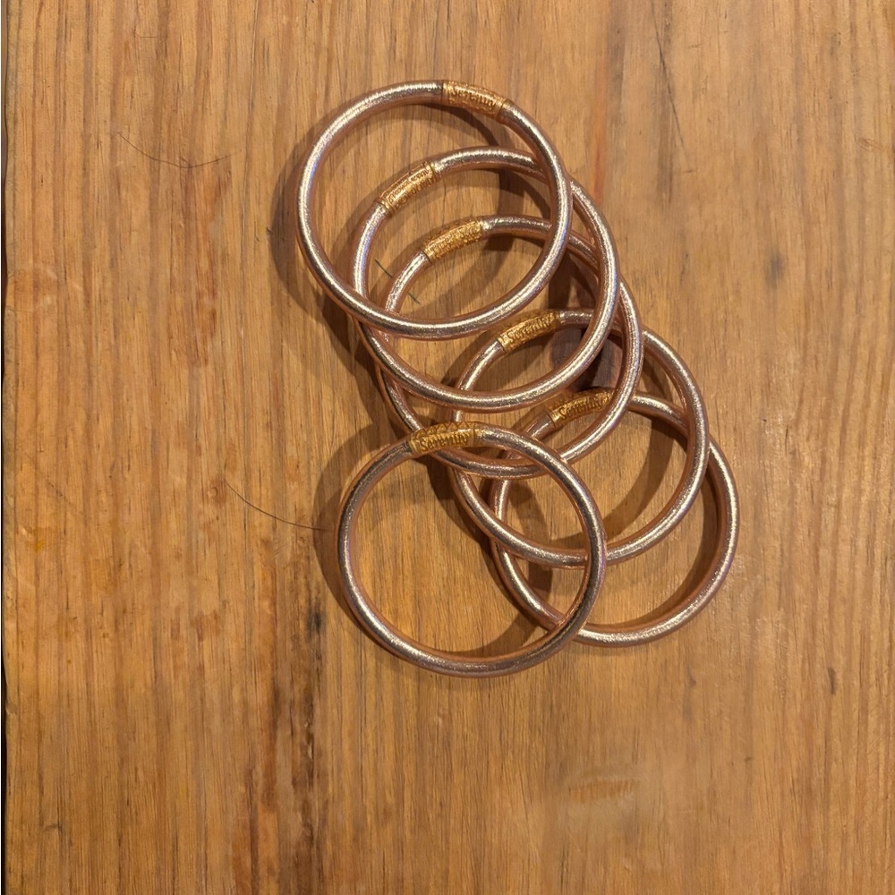 Elegant Gold and Silver Bangle Set